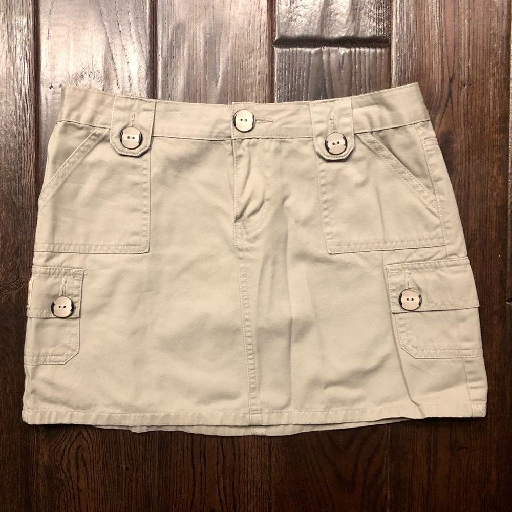 BONGO | Khaki Cargo Skirt Size 7